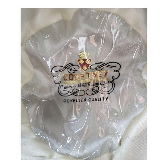 Vth Courtney Genuine Velour Fedora Royaltan DuPont Harry Levinson Mens Hat 7/8 - Picture 7 of 10